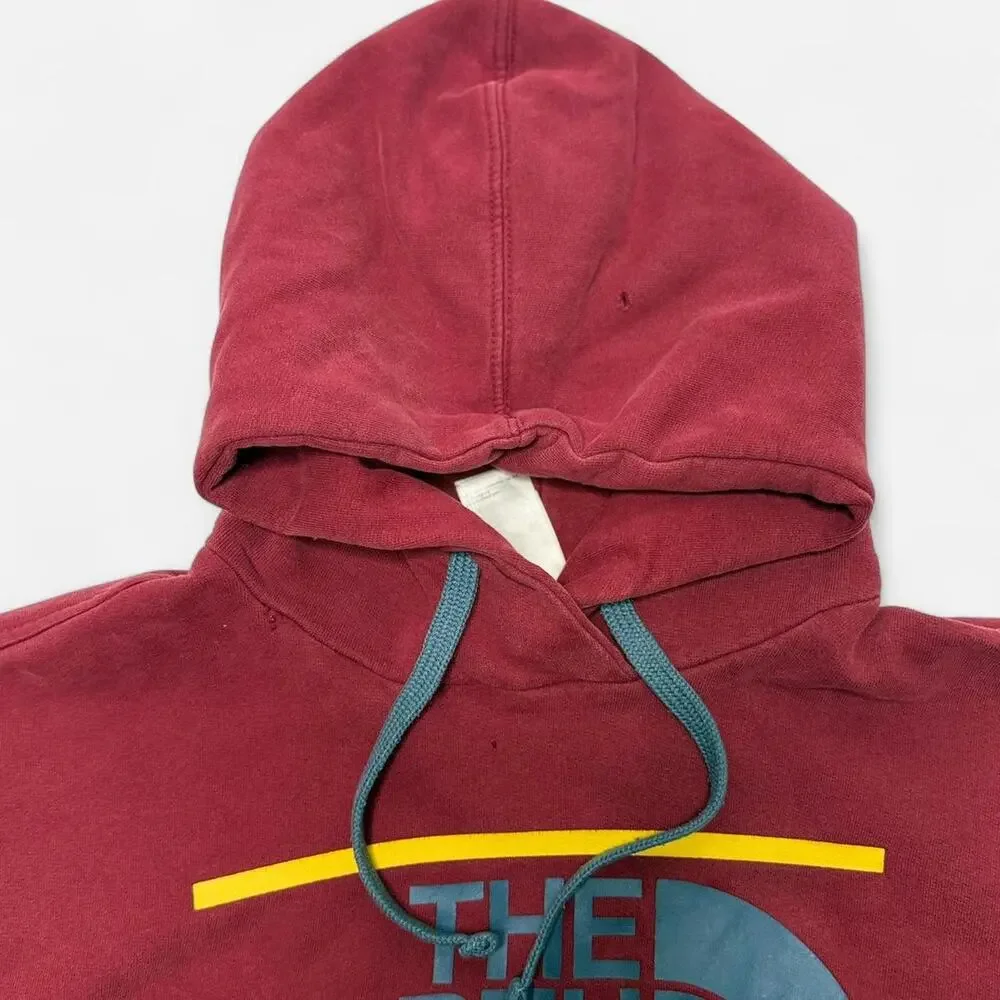 The North Face Red Graphic Hoodie Men’s Medium Pullover Since 1968